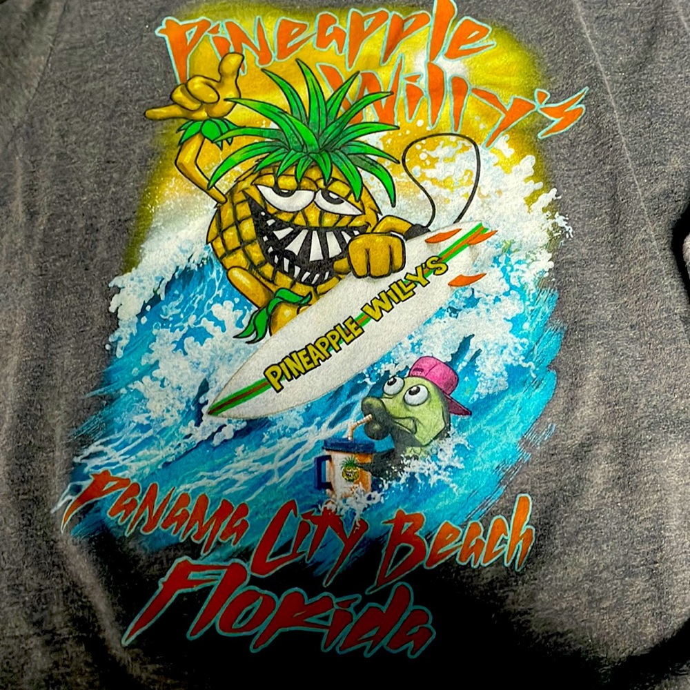Pineapple Willy's shirt